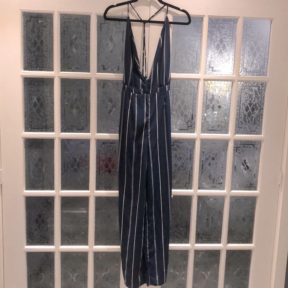 BACKLESS PANT ROMPER